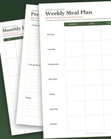 Cover of Meal Planner Printable